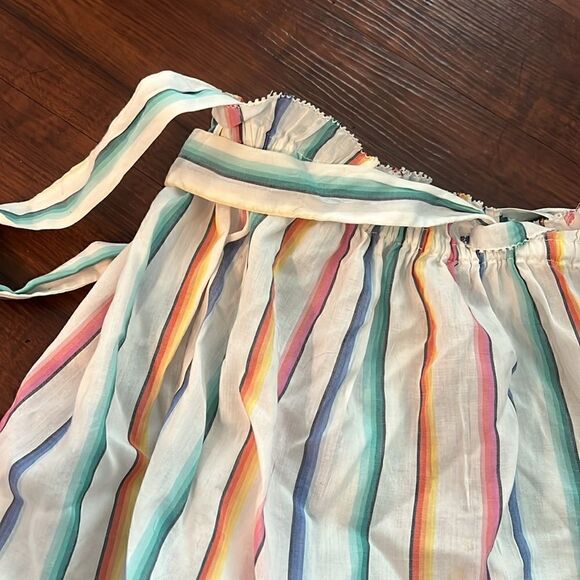 Cute Gap Mini Skirt - Size Small - Colorful Pastel Cloth Skirt with Belt - Picture 3 of 3